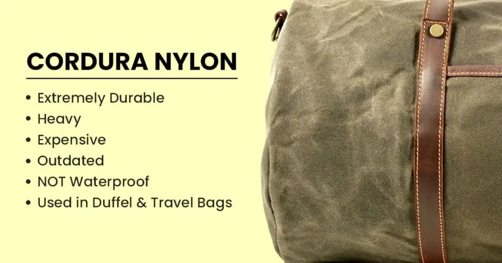 Canvas, a strong and durable material used in travel bags and other types of bags | luggagelovers.com