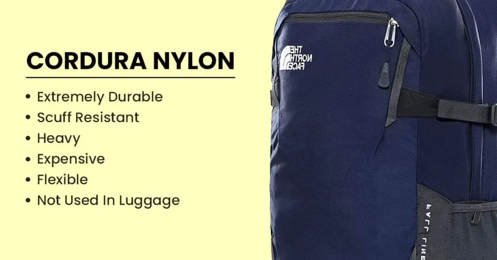 Cordura Nylon, a durable soft sided material for bags like backpacks, duffel bags ans travel bags | luggagelovers.com