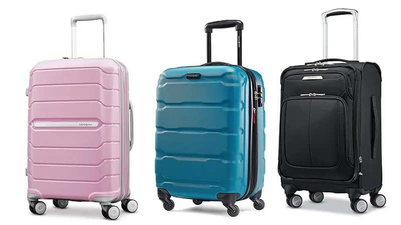 Samsonite luggage showing the built quality of brand | luggagelovers.com