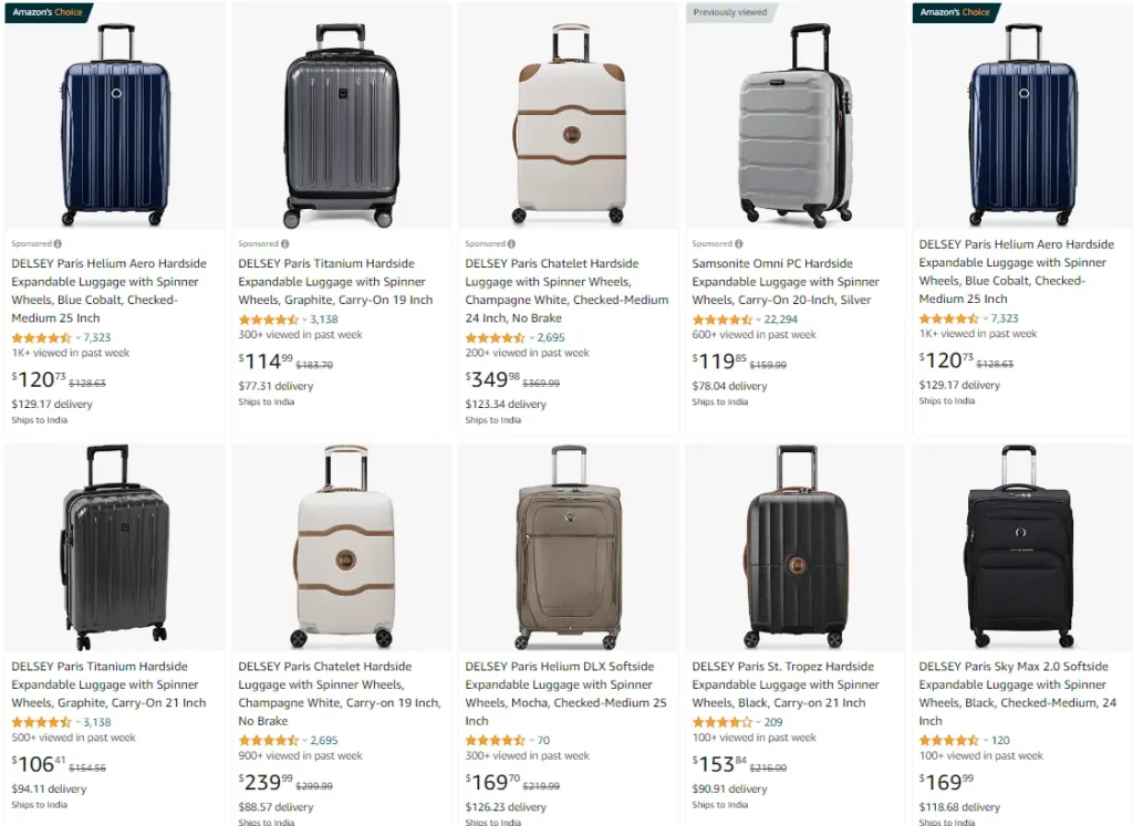 delsey wide range of luggage collection | luggagelovers.com